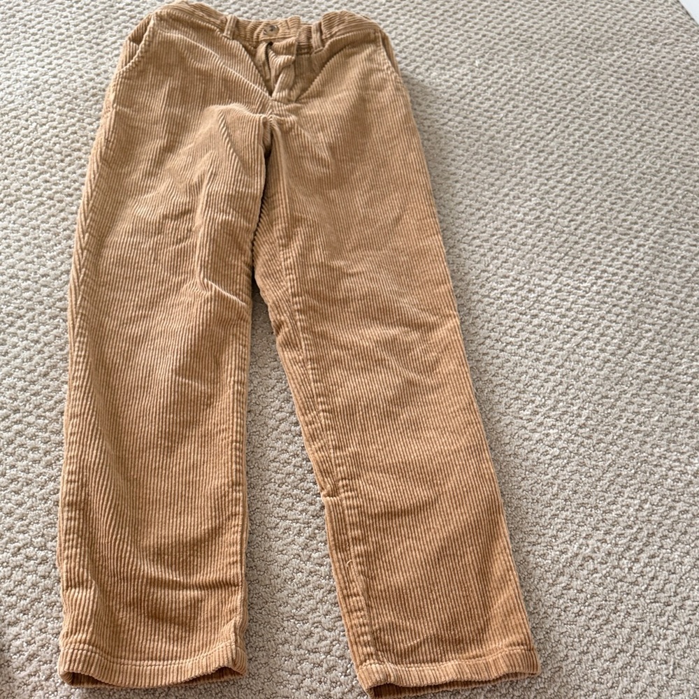 Kids Tan Corduroy Pants